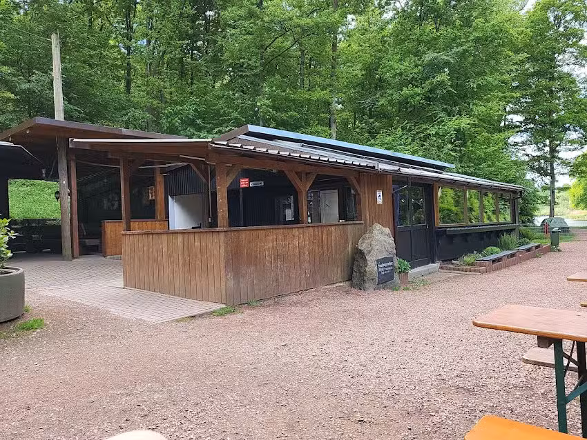 Fischerhütte Saufangweiher