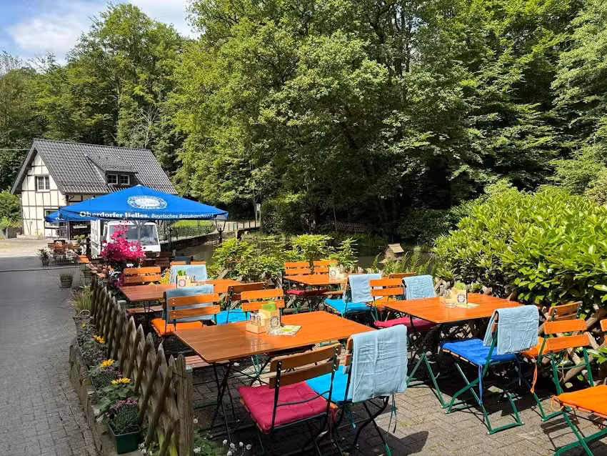 Forsbacher Mühle | Biergarten im Königsforst