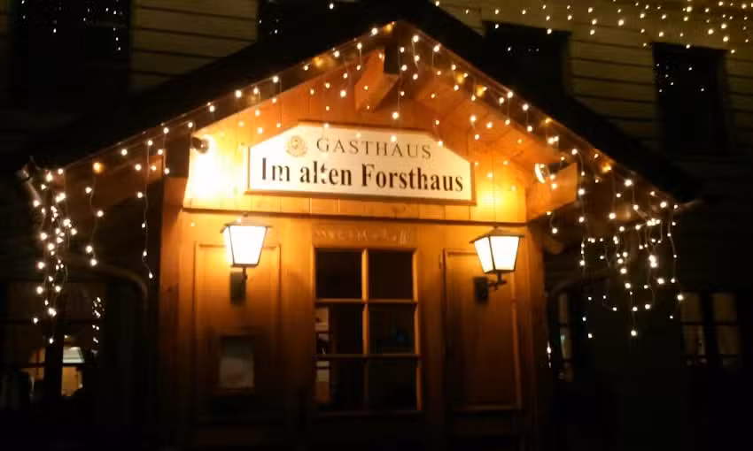 Gastst&auml;tte &bdquo;Im Alten Forsthaus&ldquo;