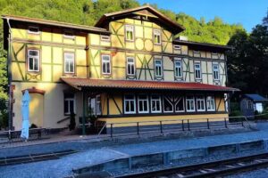 Gastst&auml;tte im Bahnhof Eisfelder Talm&uuml;hle