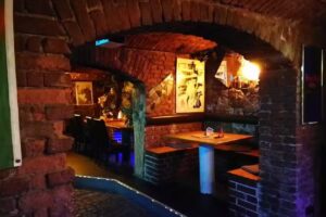 Gaststätte „Kellerbar“ im Alfred Damm Heim