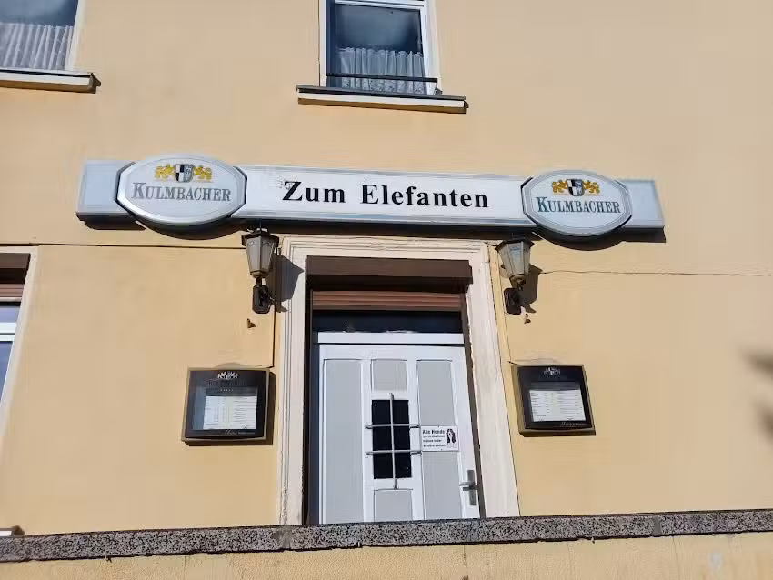 Gastst&auml;tte &bdquo;Zum Elefanten&ldquo;