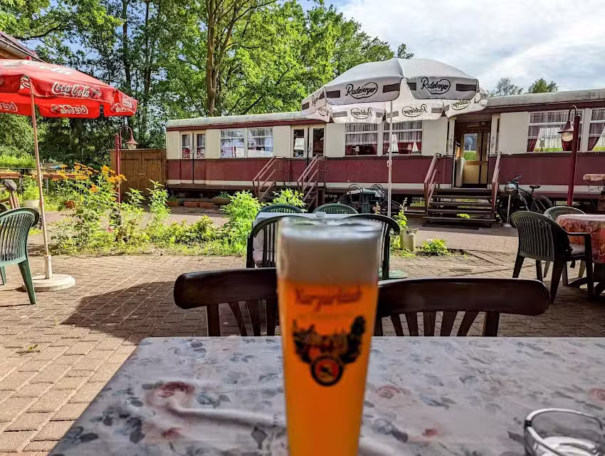 Gastst&auml;tte zur S-Bahn Hoppe-Garten
