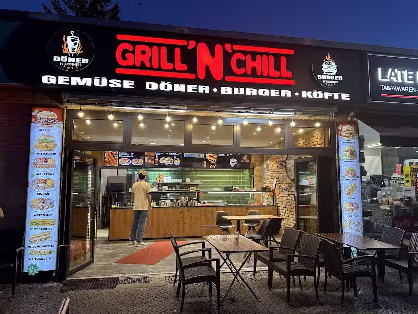 Grill &sbquo;N&lsquo; Chill Burger k&ouml;fte Gem&uuml;se d&ouml;ner