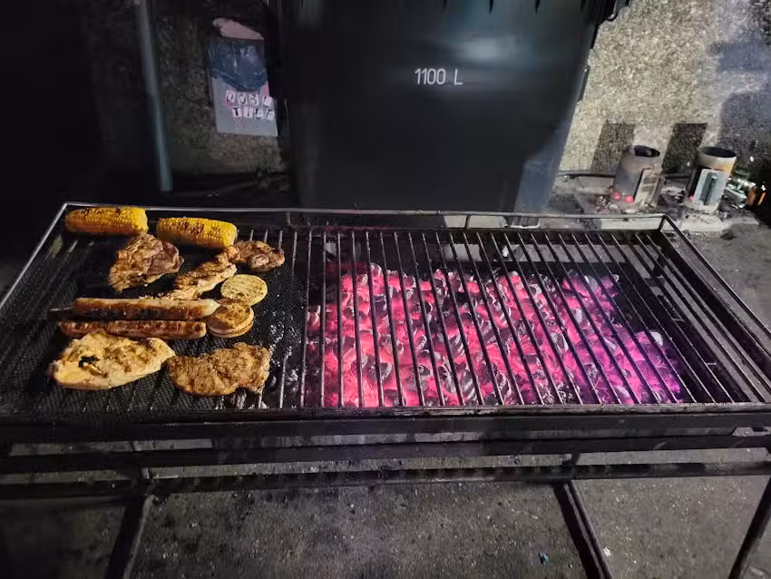 Grillbude der Pfadfinder