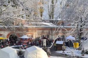 Grillstation in der Festung