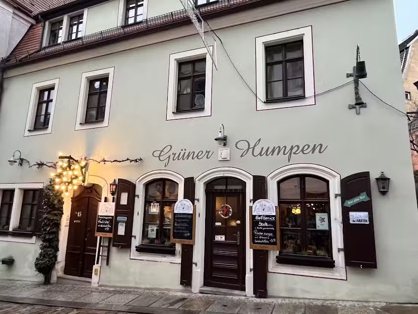 Gr&uuml;ner Humpen zu Meissen