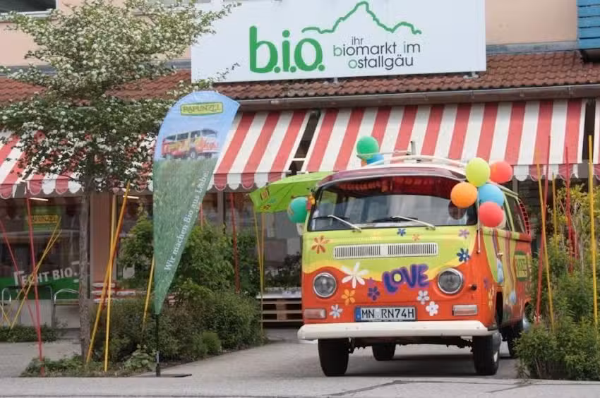 Gr&uuml;nstreifen Biomarkt im Ostallg&auml;u