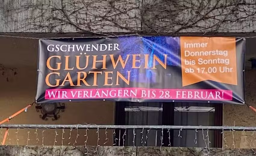 Gschwender Biergarten/Gl&uuml;hweingarten