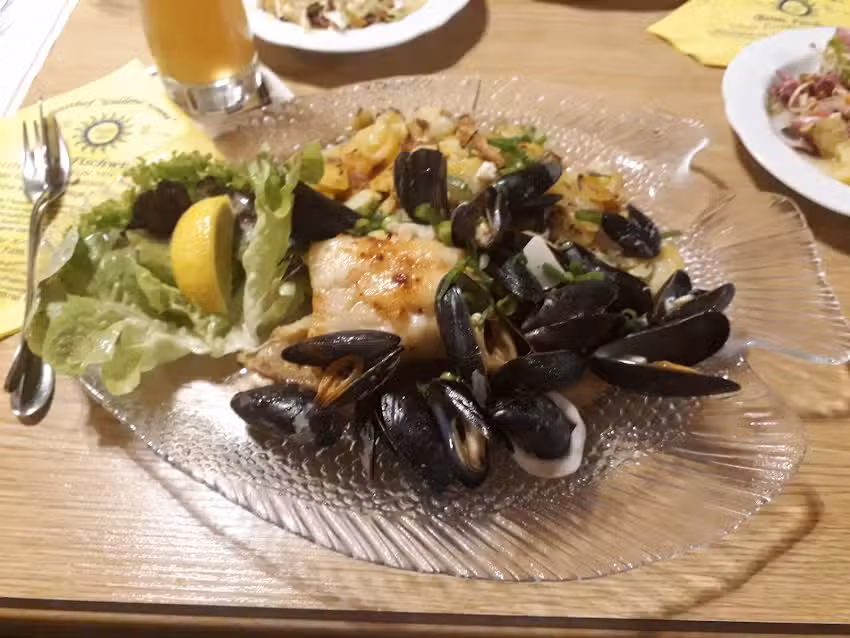 Guldene Sonne beim Fischwirt