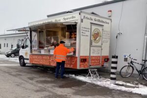 Hendl- und Haxngrill