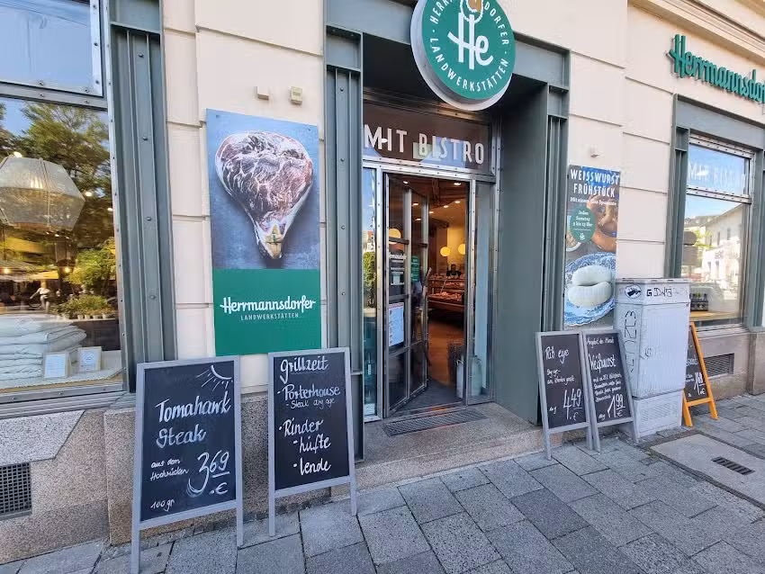 Herrmannsdorfer am Viktualienmarkt, mit Bistro