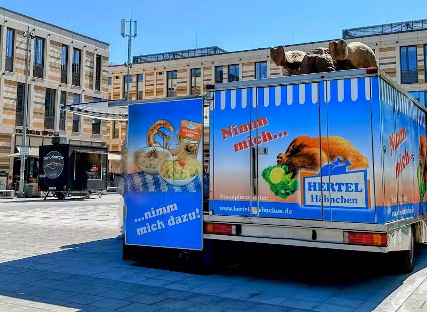 Hertel H&auml;hnchen Food-Truck