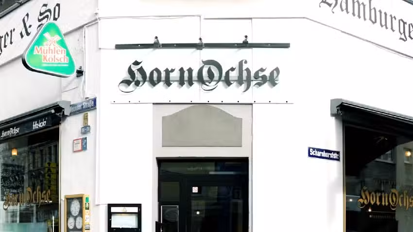 Hornochse &ndash; Burger Manufaktur K&ouml;ln