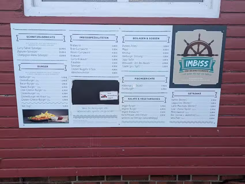 Imbiss am Bernsteinsee