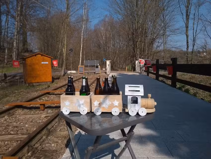 Imbiss am Chemnitztalradweg &bdquo;Zum Dampfkessel&ldquo; Bahnhof Auerswalde-K&ouml;thensdorf