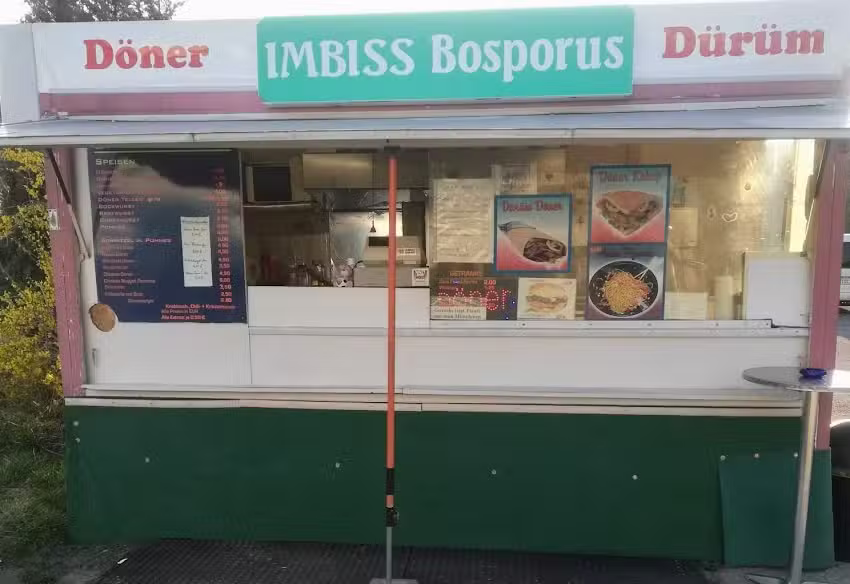 IMBISS BOSPORUS D&Ouml;NER D&Uuml;R&Uuml;M ASIA PFANNE