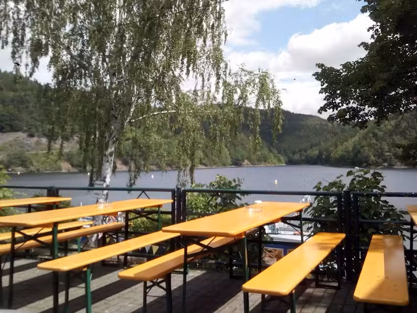 Imbiss Schifferklause an der Sperrmauer