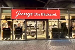 Junge Die Bäckerei.