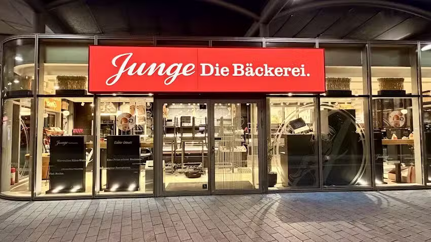 Junge Die Bäckerei.
