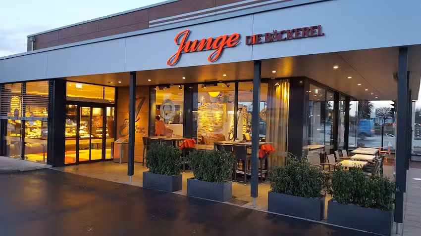 Junge Die Bäckerei.