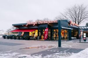 Junge Die Bäckerei.