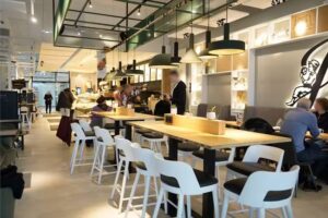 Junge Die Bäckerei.