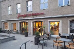 Junge Die Bäckerei.