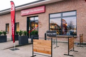 Junge Die Bäckerei.