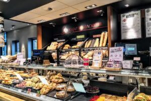 Junge Die Bäckerei.