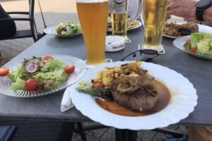 Kantine im Boxendorf