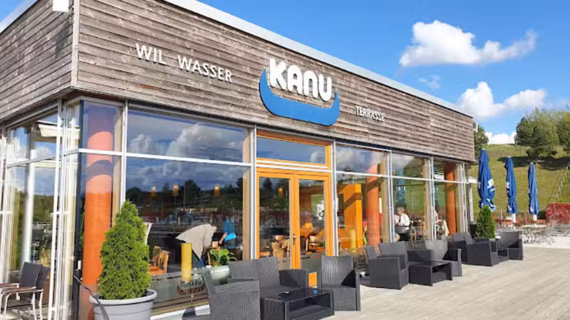 KANU Wildwasser &ndash; Terrasse