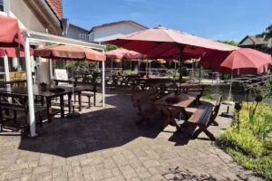Käsestube im Teichgarten