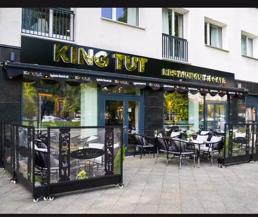 King tut Restaurant caf&eacute;
