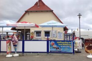 Kiosk am Hafen