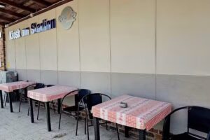 Kiosk am Stadion