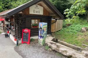 Kiosk an den Scheidegger Wasserf&auml;llen