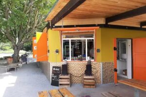 Kiosk an der Schlicht