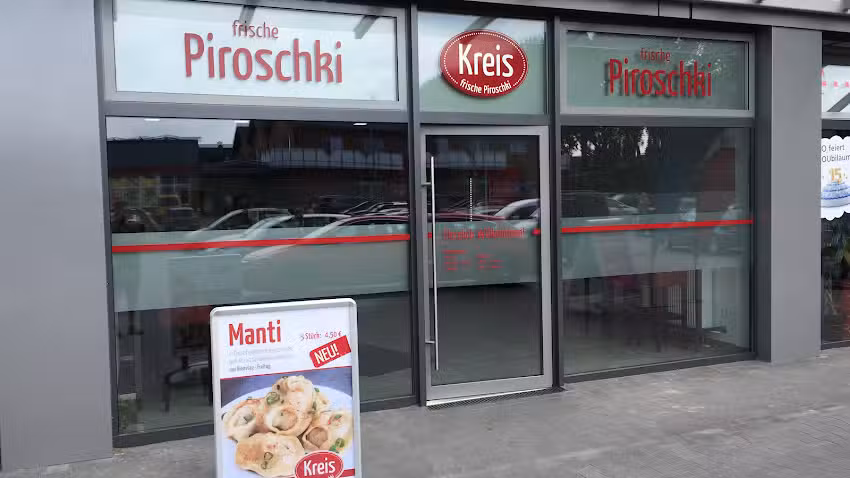 Kreis frische Piroschki