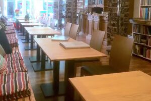Literaturcaf&eacute; in der Buchhandlung Eule