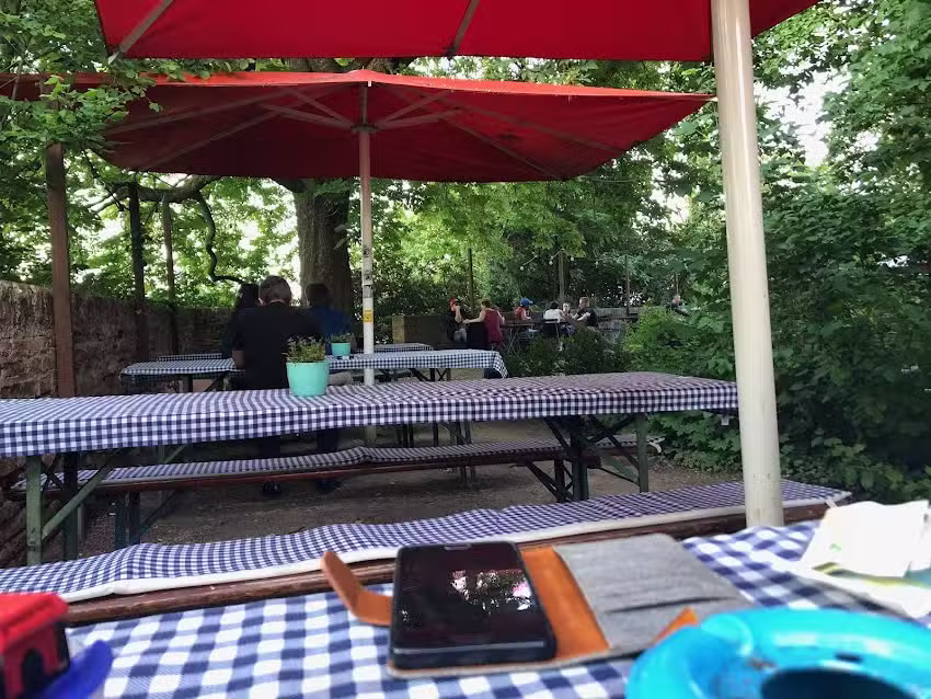 Oblingers Biergarten Lug ins Land