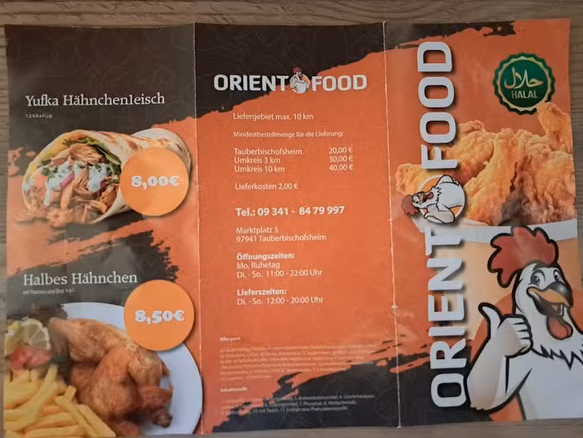 Orient Chicken Food