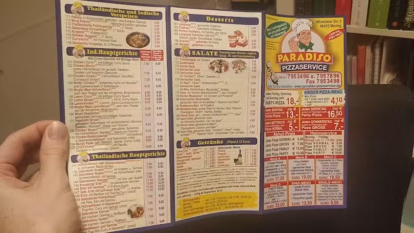 Paradiso Pizzaservice