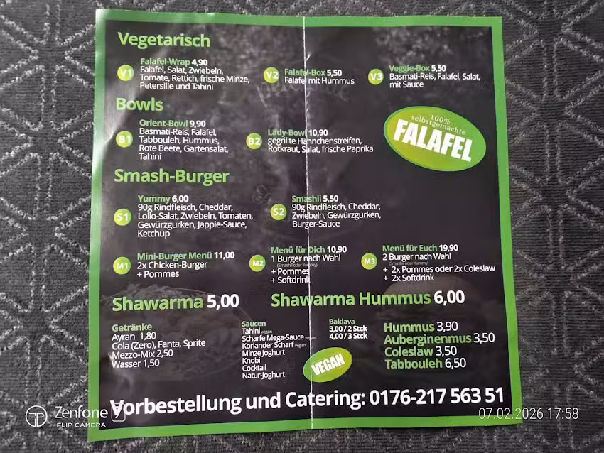 Petersilie Streetfood
