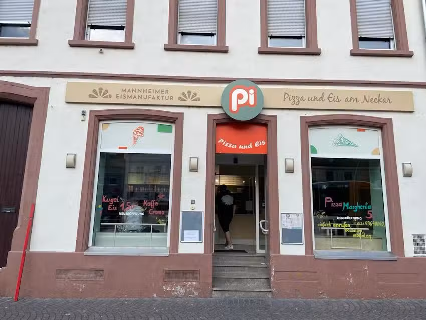 Pi Pizza und Eis am Neckar