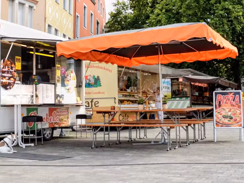 Picobello Stand, Italien Speise, Catering & Partyservice