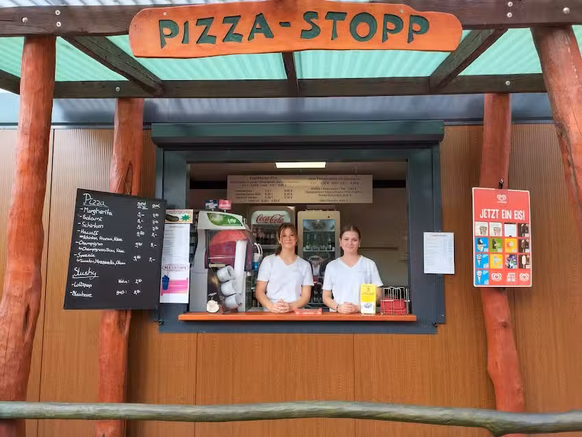 Pizza Stop im IRRLANDIA