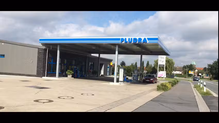 Pludra Tankstelle