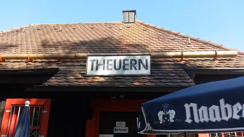 Radlbahnhof Theuern &ndash; Bernhard Janner-Reis