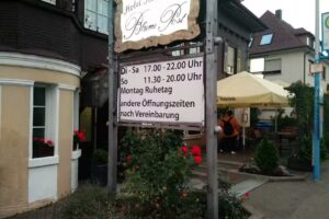 Restaurant Blume Post